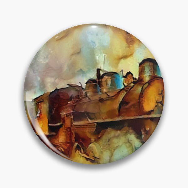 Item preview, Old Train Portrait designed and sold by Alyxandre.