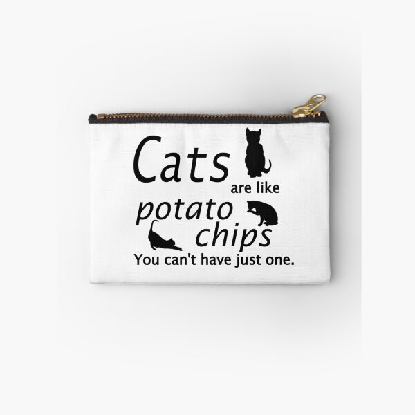 Item preview, CATS ARE LIKE POTATO CHIPS designed and sold by CalliopeSt.