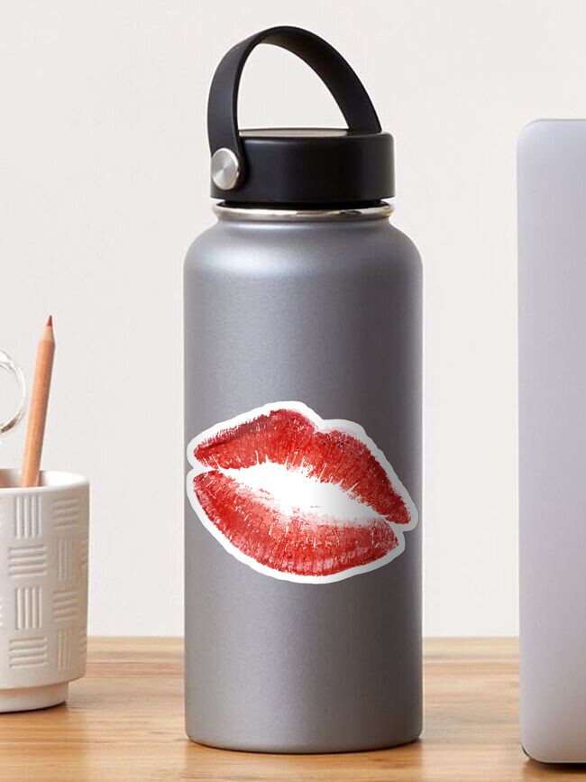 Thumbnail 1 of 3, Sticker, Cool lips designed and sold by MagicRoundabout.