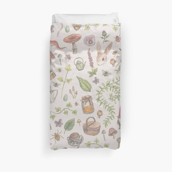Cottagecore - faded pink Duvet Cover