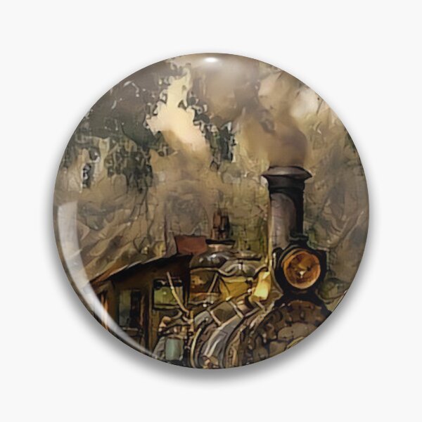 Item preview, Antique Train Portrait designed and sold by Alyxandre.