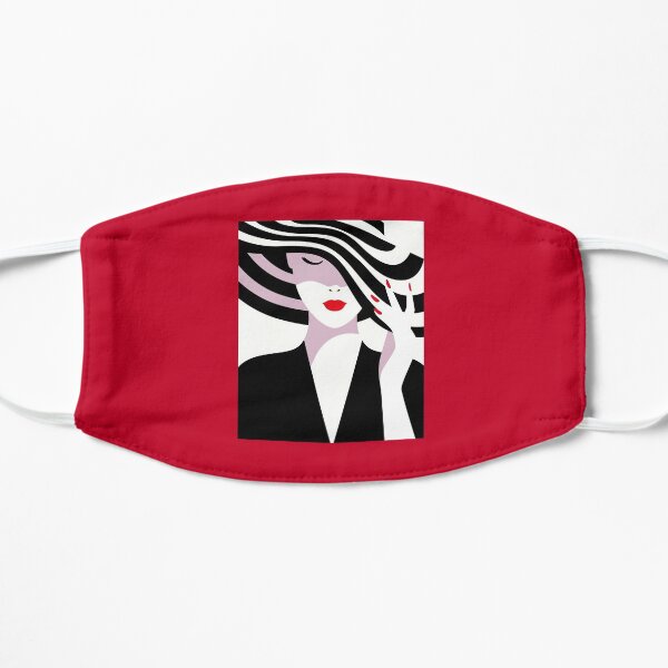 Red lips Mask