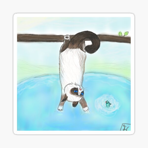 Item preview, Downunder cat designed and sold by Farberleben.