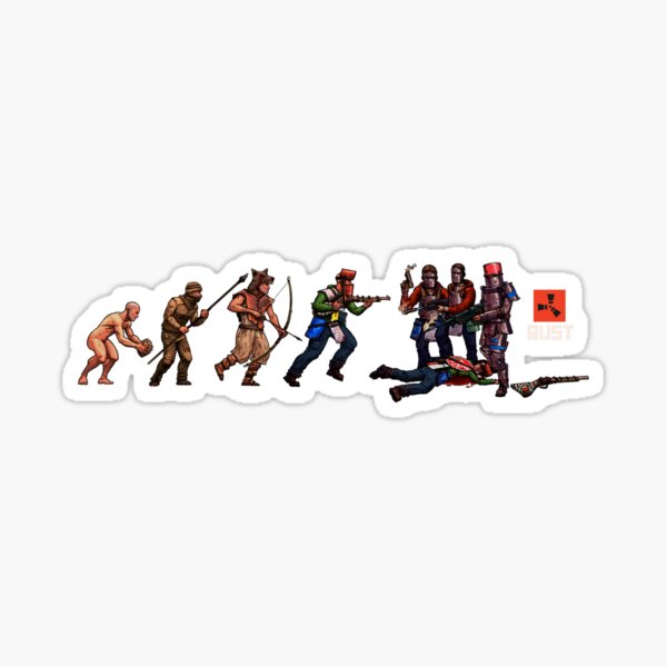 RUST EVOLUTION Sticker