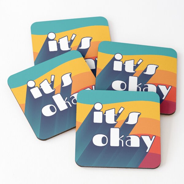 Item preview, It's Okay Text designed and sold by ciderdesign.