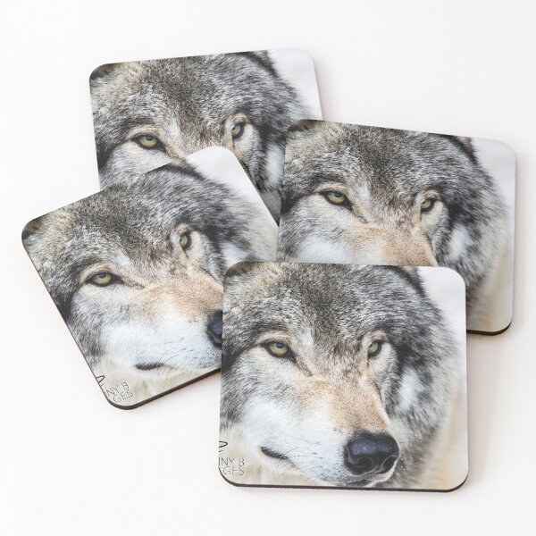 Item preview, GREY WOLF STARE designed and sold by KennyBImages899.