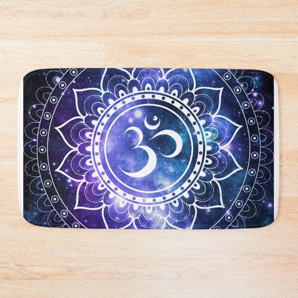 Item preview, Galaxy Om Mandala Violet & Teal designed and sold by 2sweetsDesign.