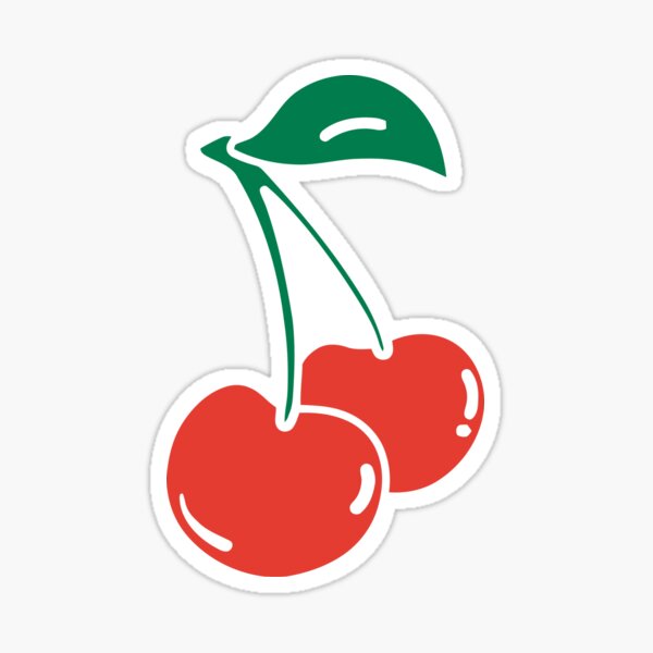 Tumblr Cherry Stickers for Sale