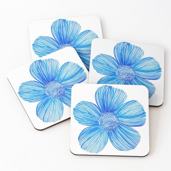 Item preview, Blooming Indigo Blue flower  designed and sold by Banlue.