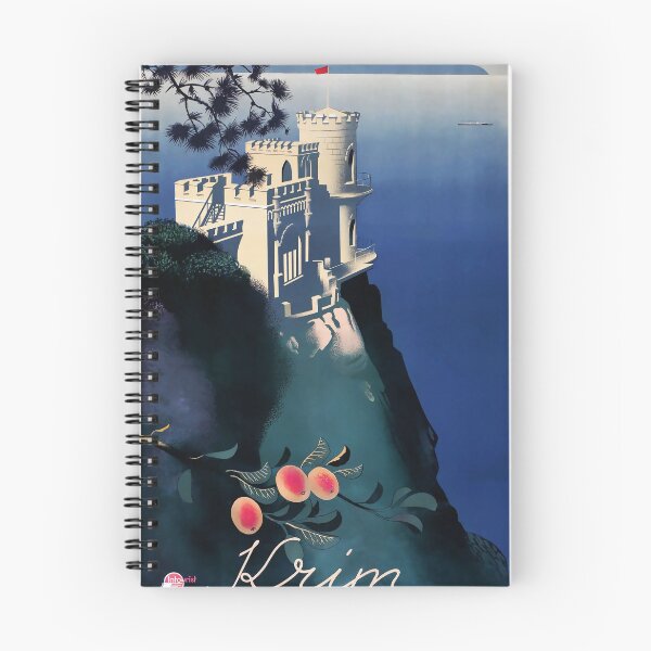 Item preview, Krim vintage travel poster designed and sold by stickart-marek.