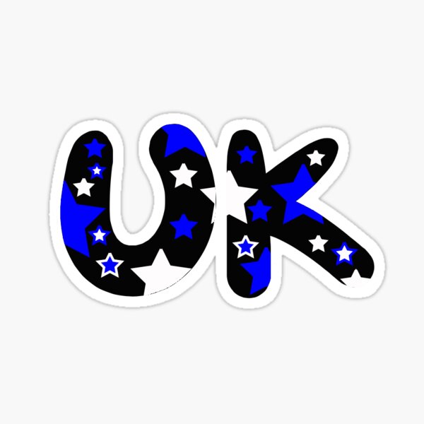 University of Kentucky with Stars Sticker
