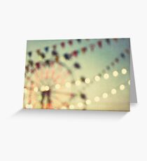 carnival dreams Greeting Card