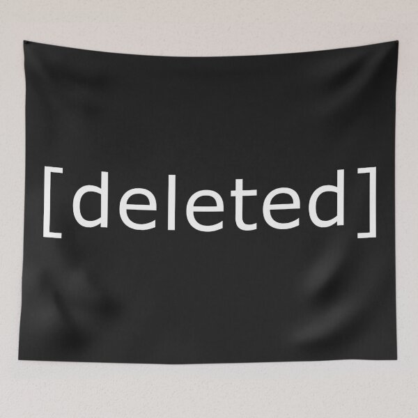 Item preview, Reddit [deleted] Comment White designed and sold by Urban-Lettering.