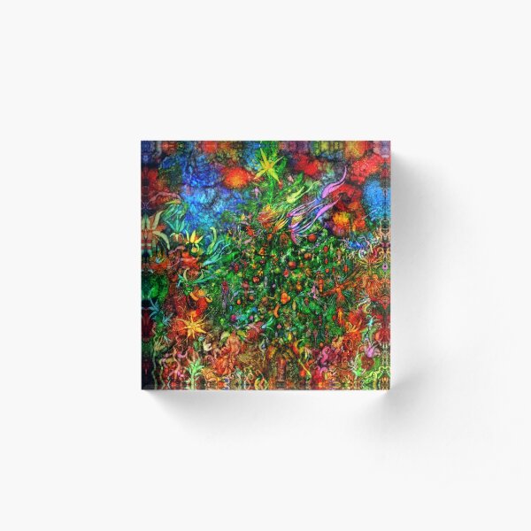 Qualia’s Christmas Acrylic Block