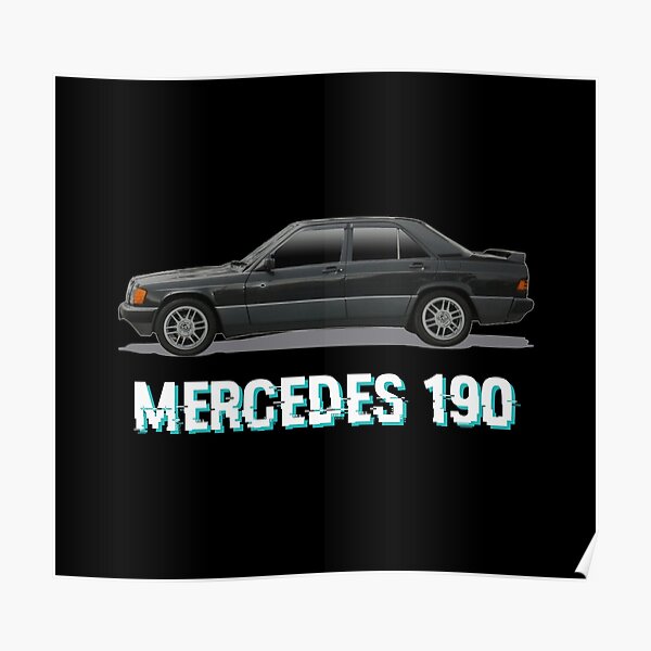 - MERCEDES 190 - Poster