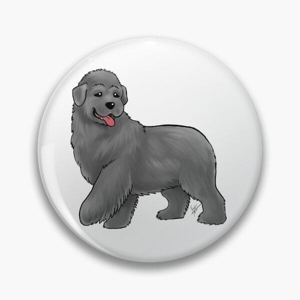 Item preview, Dog - Newfoundland - Gray designed and sold by Jennifer Stolzer.