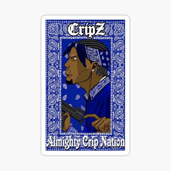 Crip Stickers Redbubble