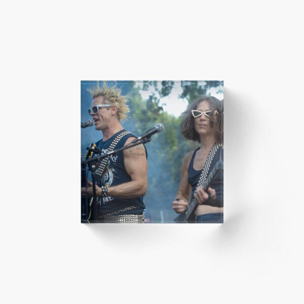 Music Festival in Tompkins Square Park Acrylic Block