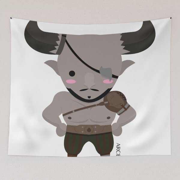 Item preview, The Iron Bull designed and sold by Adriana Cruz Berdecia.