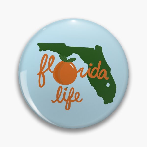 Item preview, Florida Life Sticker (Oranges) designed and sold by Manda East.