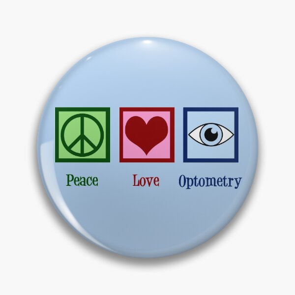 Item preview, Peace Love Optometry designed and sold by Epic Love Designs.