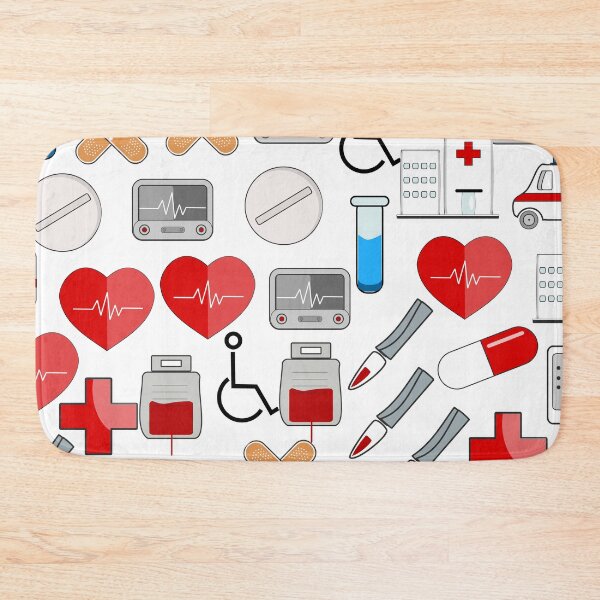 Item preview, Medical Icons on White designed and sold by SusanEileenEvans.