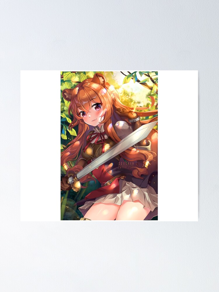 loli girl raphtalia the rising of the shield hero anime  poster