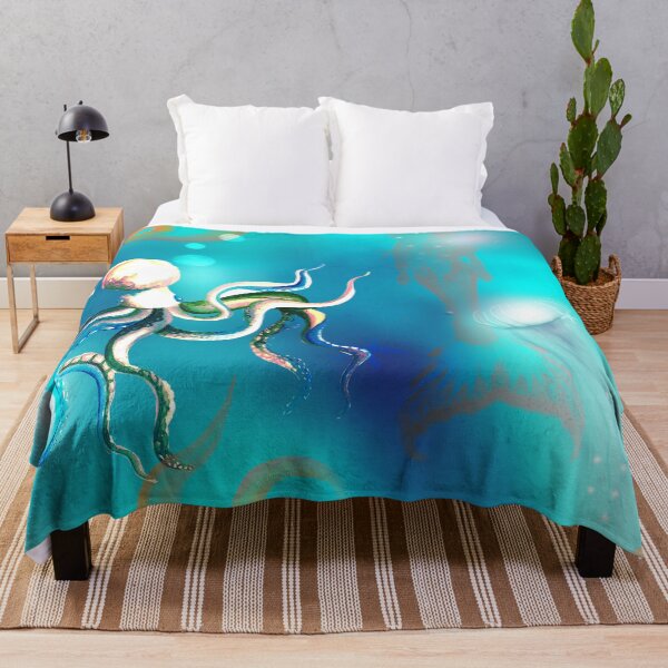 Bioluminescence Throw Blanket