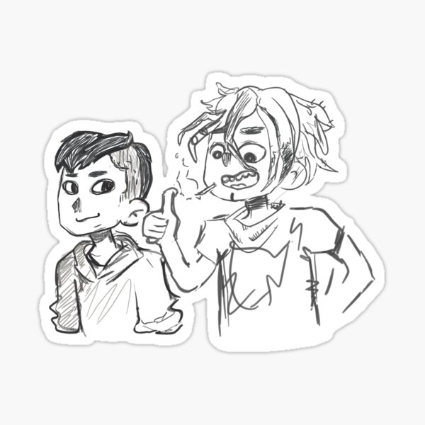 fean stickr B)) (meine Neuzeichnung) Sticker