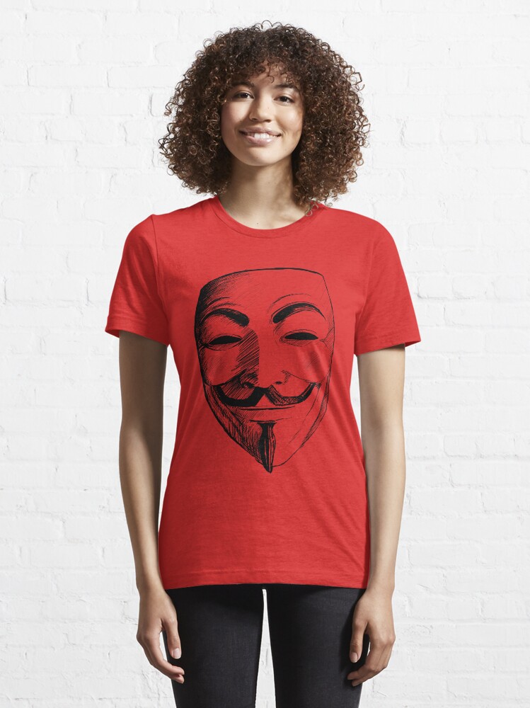 Alternate view of V for Vendetta Essential T-Shirt