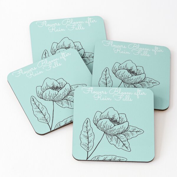 Item preview, Flowers Bloom after Rain Falls designed and sold by Shannon Landers.