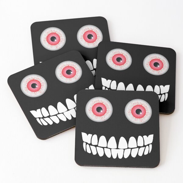 Item preview, Toothy Grin and Scary eyes hallowen gift designed and sold by abdellaoui.