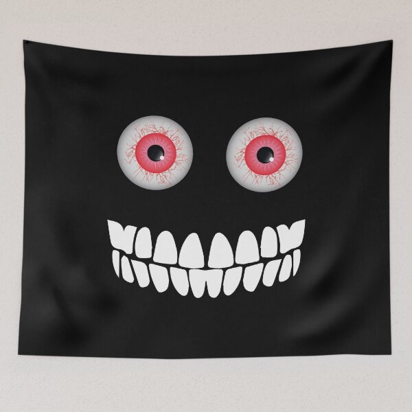 Item preview, Toothy Grin and Scary eyes hallowen gift designed and sold by abdellaoui.