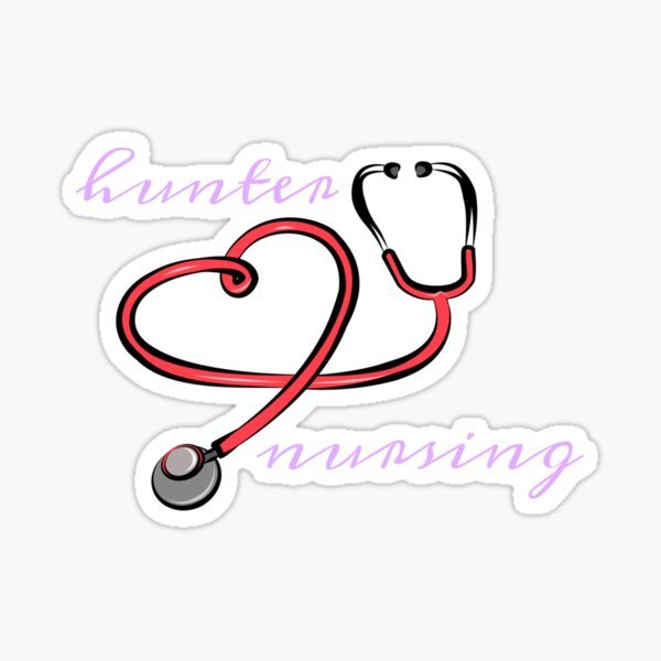 hunter-college-nursing-sticker-for-sale-by-khuang2-redbubble