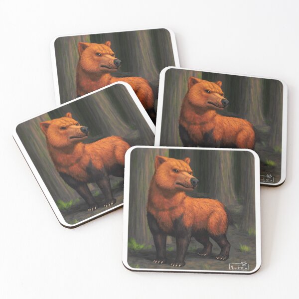 Item preview, Bush Dog (Speothos venaticus) designed and sold by NicoEttlinArt.