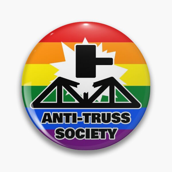 Item preview, Anti-Truss Society - Gay Pride designed and sold by hyperhs.