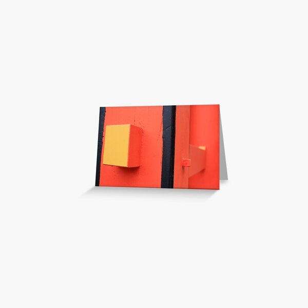 Shintô abstract Greeting Card