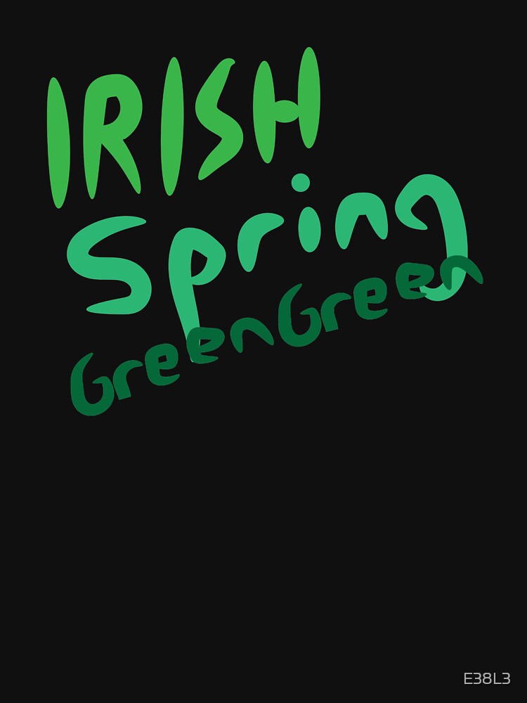 irish spring green green merch