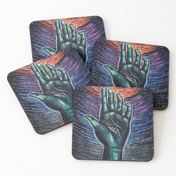 Item preview, Psychedelic Sun Hand designed and sold by KLoganArt.