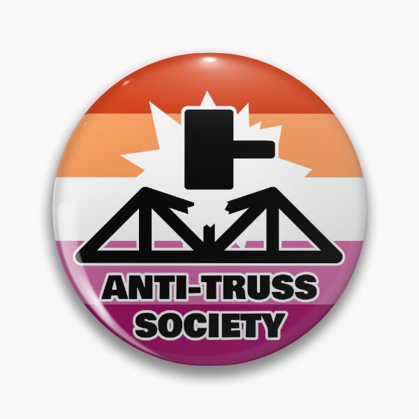 Item preview, Anti-Truss Society - Lesbian Pride designed and sold by hyperhs.