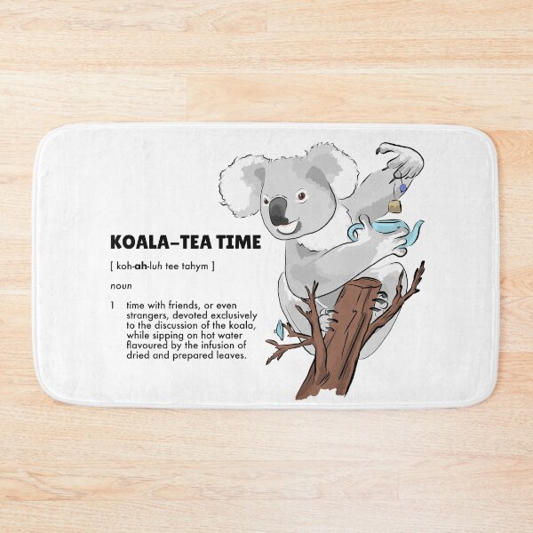 Artikelvorschau, Koala-Tee-Zeitdefinition | entworfen und verkauft von PixelsandPulp.