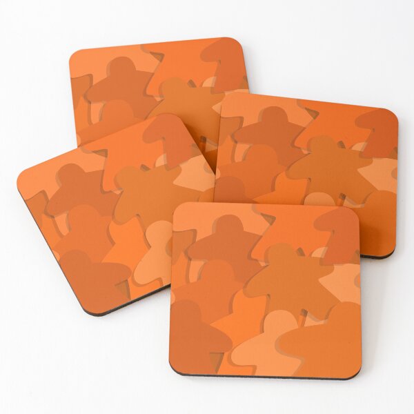 Item preview, Meeple Mask (Orange) designed and sold by ZoLo Design.