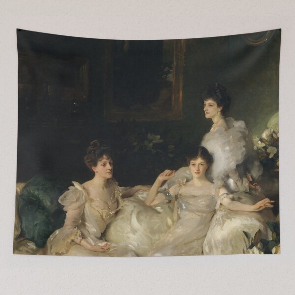 Item preview, John Singer Sargent "The Wyndham Sisters: Lady Elcho, Mrs. Adeane, and Mrs. Tennant " designed and sold by Alexandra Dahl.