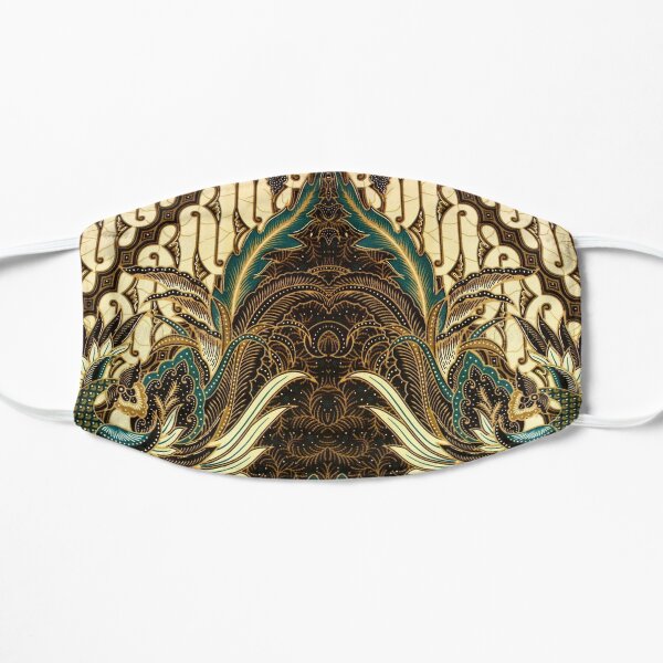 Indonesia Batik Pattern Flat Mask