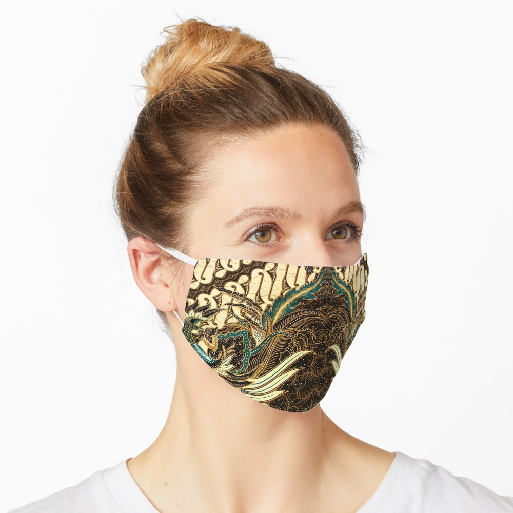 Indonesia Batik Pattern Mask