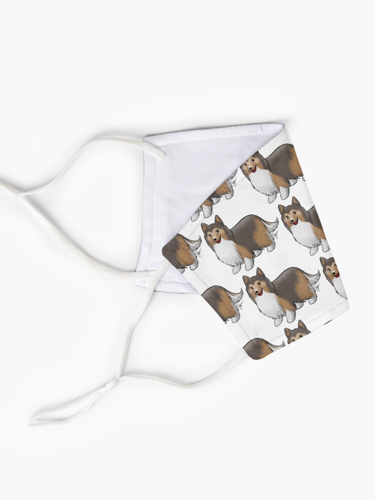 Alternate view of Shetland Sheepdog Mask