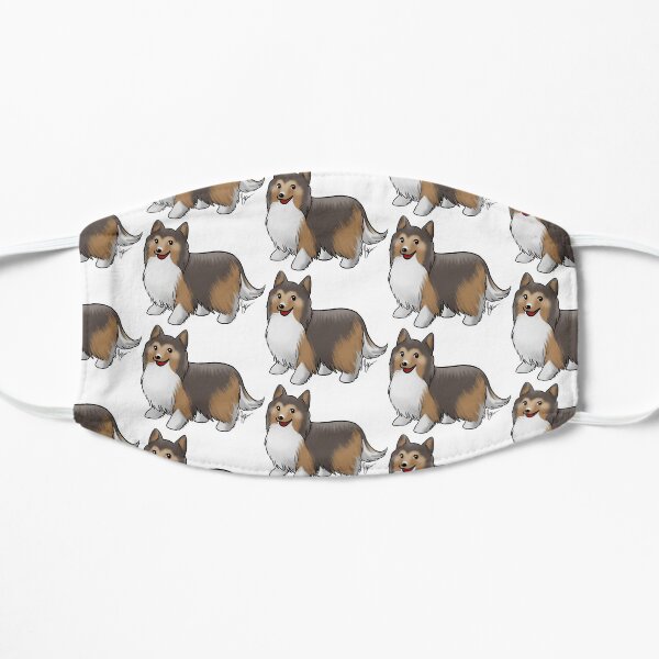 Shetland Sheepdog Flat Mask