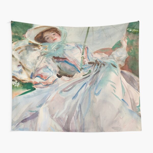 Artikel-Vorschau von John Singer Sargent "Die Dame mit dem Regenschirm", designt und verkauft von Alexandra Dahl.