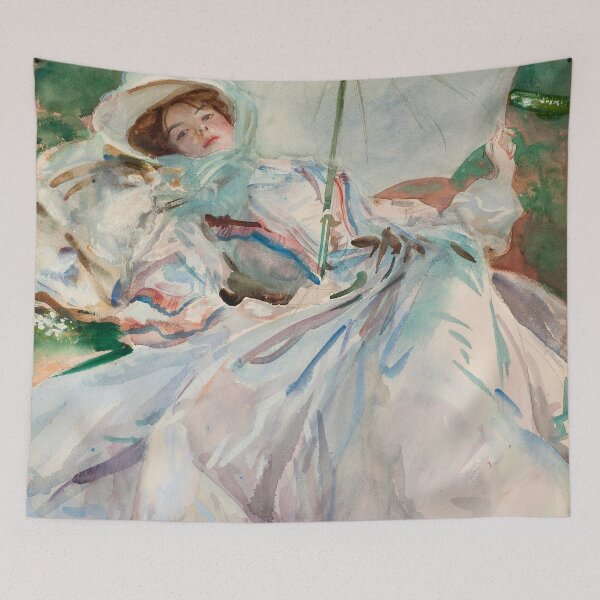 Item preview, John Singer Sargent "The Lady with the Umbrella" designed and sold by Alexandra Dahl.