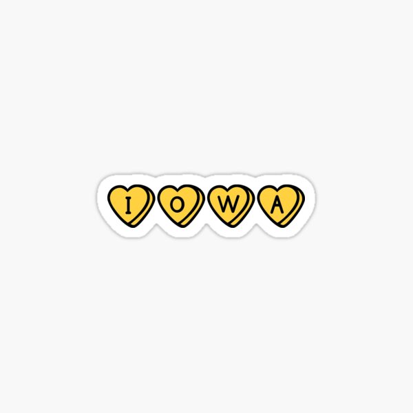 Artikel-Vorschau von Iowa Herzen, designt und verkauft von ktp100.